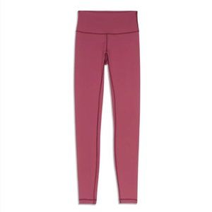 Lululemon Wunder Under Leggings Pink (Misty Merlot) Size 2